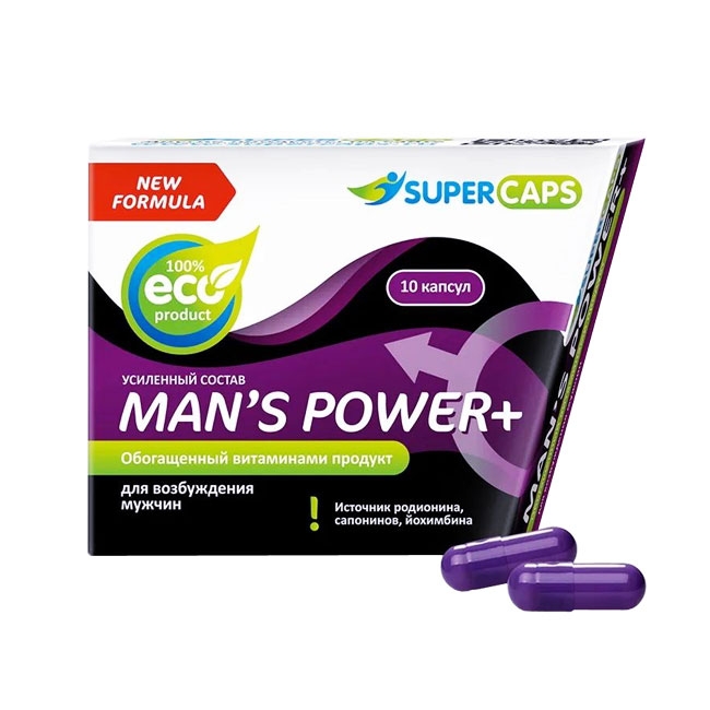 Возбуждающие капсулы Man's Power+