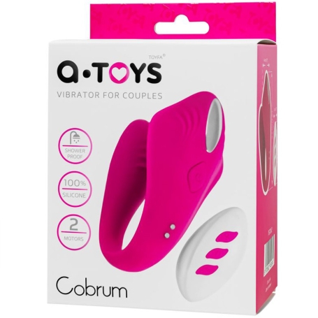 Вибратор для двоих A-toys Cobrum