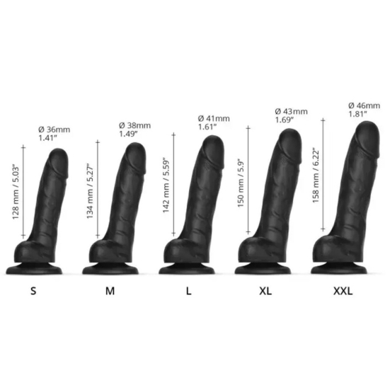 Фаллос Sliding Skin Realistic Dildo
