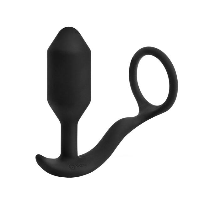 Пробка с кольцом b-Vibe Snug & Tug