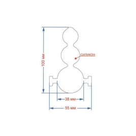 Кляп-пробка Sitabella 3199-1