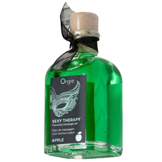 Массажное масло Orgie Apple, съедобное
