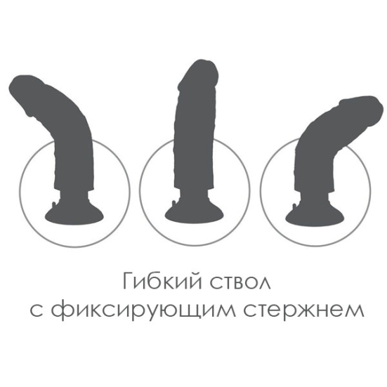 Фаллос-вибратор 7&quot; Vibrating Cock with Balls