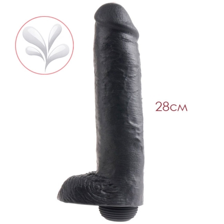 Фаллос King Cock Squirting 11"