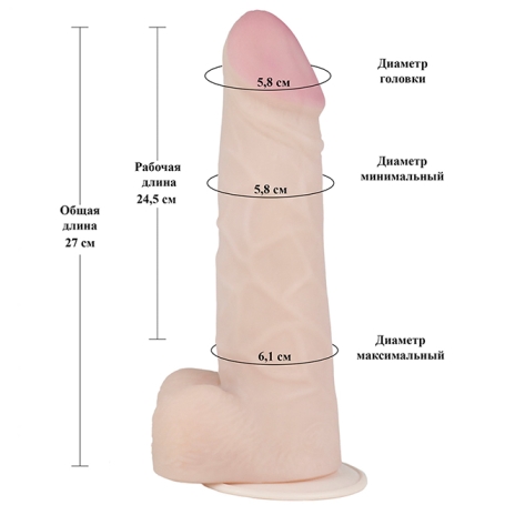 Фаллос Lovetoy ru719100