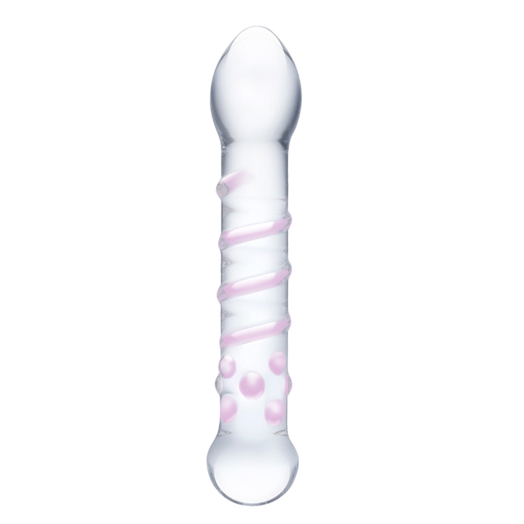 Фаллос из стекла Glas 7,25" Spiral
