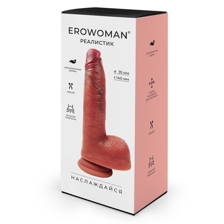 Фаллос-реалистик Erowoman ER-30133
